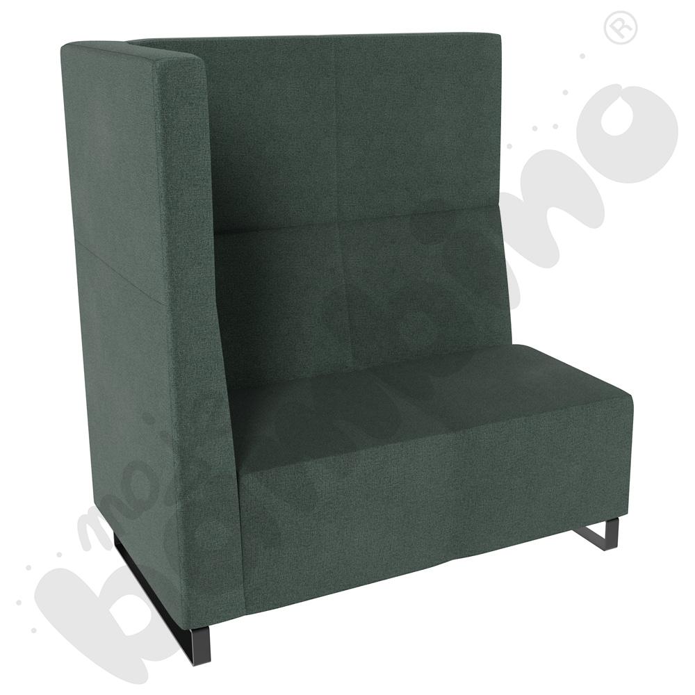 Sofa Universum 2-os. wys. 133 cm, bok średni lewy, tkanina KG01