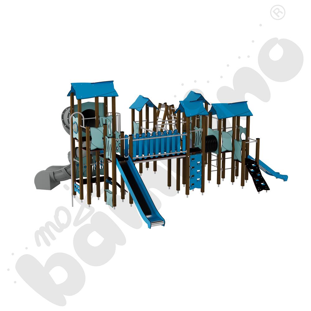 Zestaw Urbi 15, słupy drewniane B