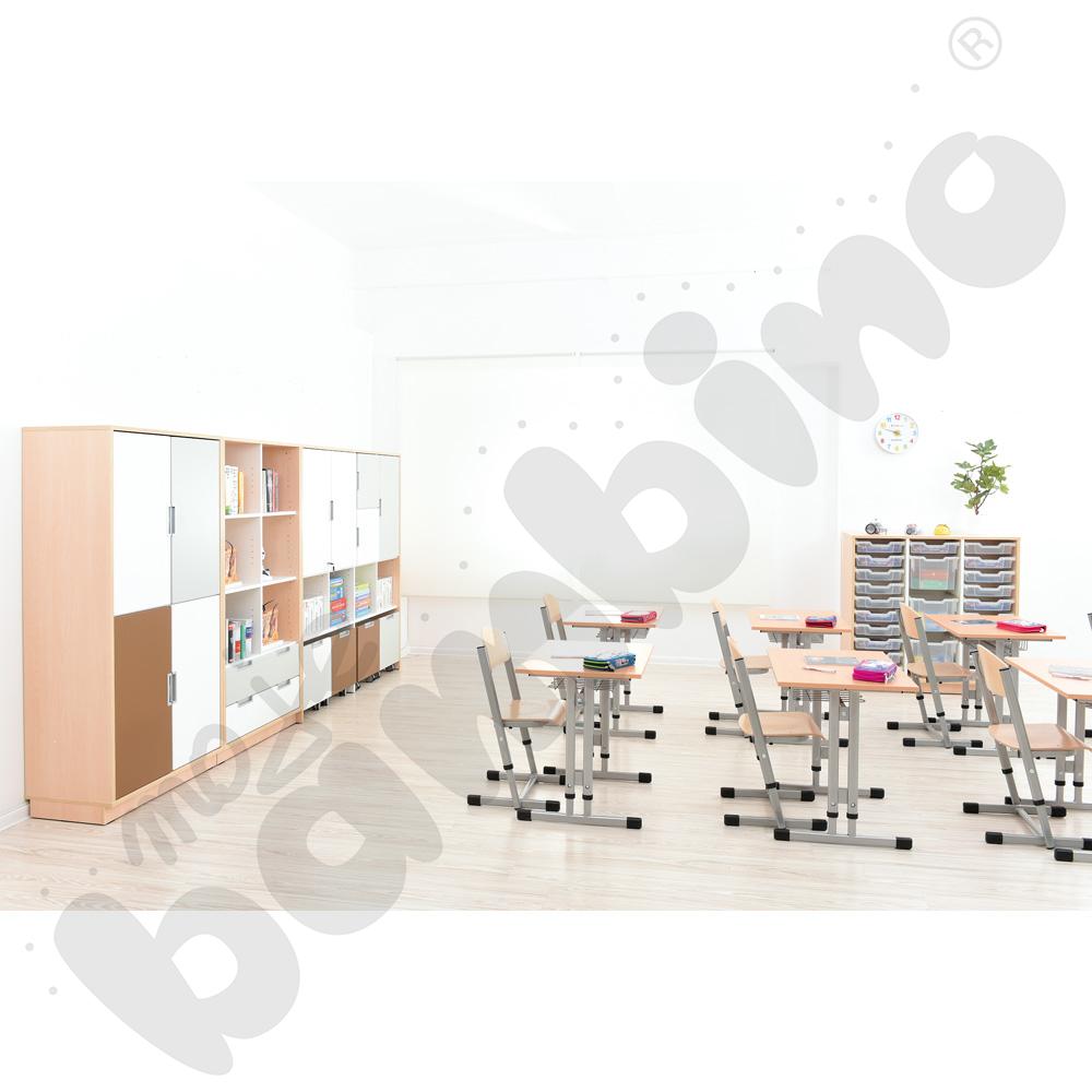 Quadro - zestaw 77, 90 st., skrzynia klon jasny