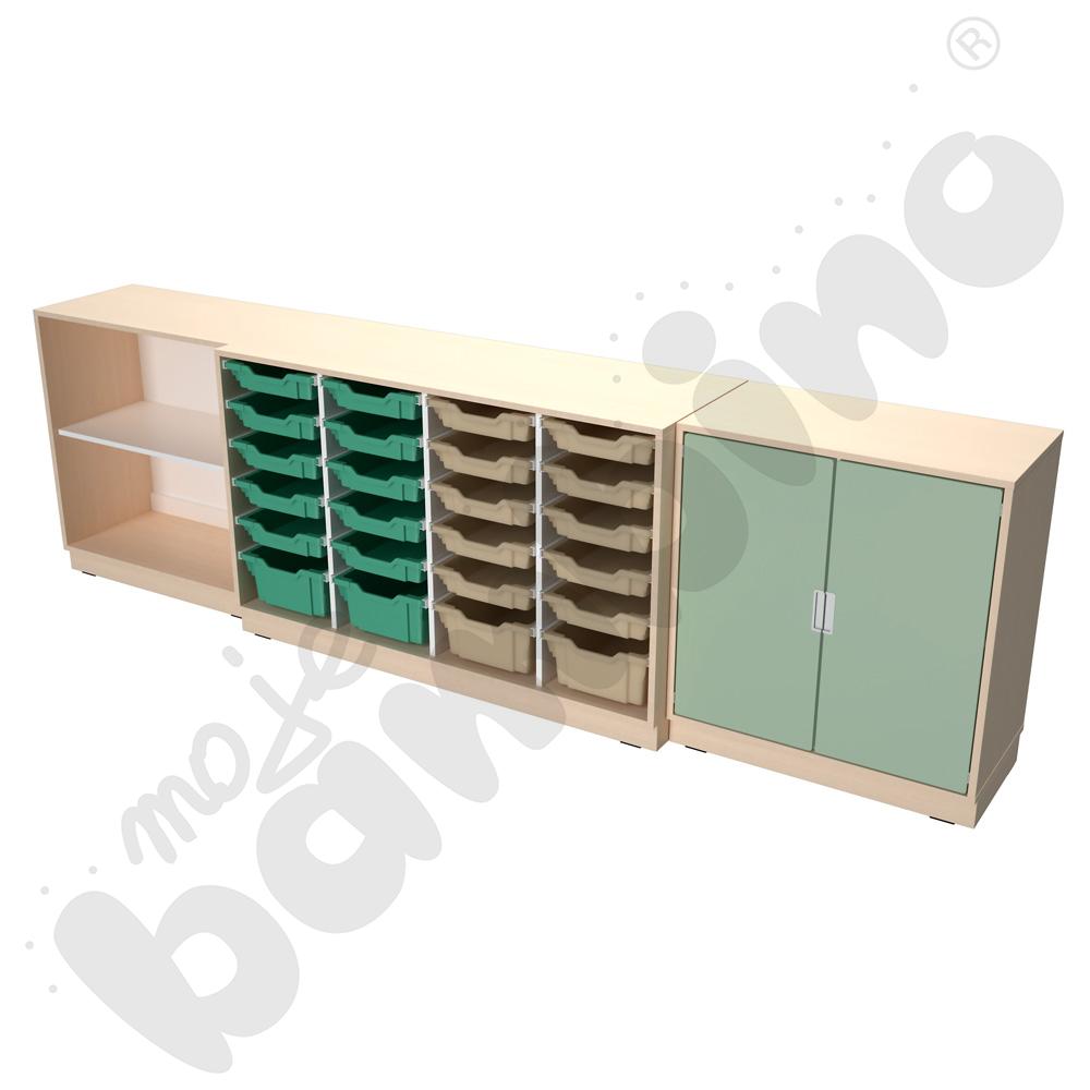 Quadro - zestaw 298 - skrzynia klon jasny 