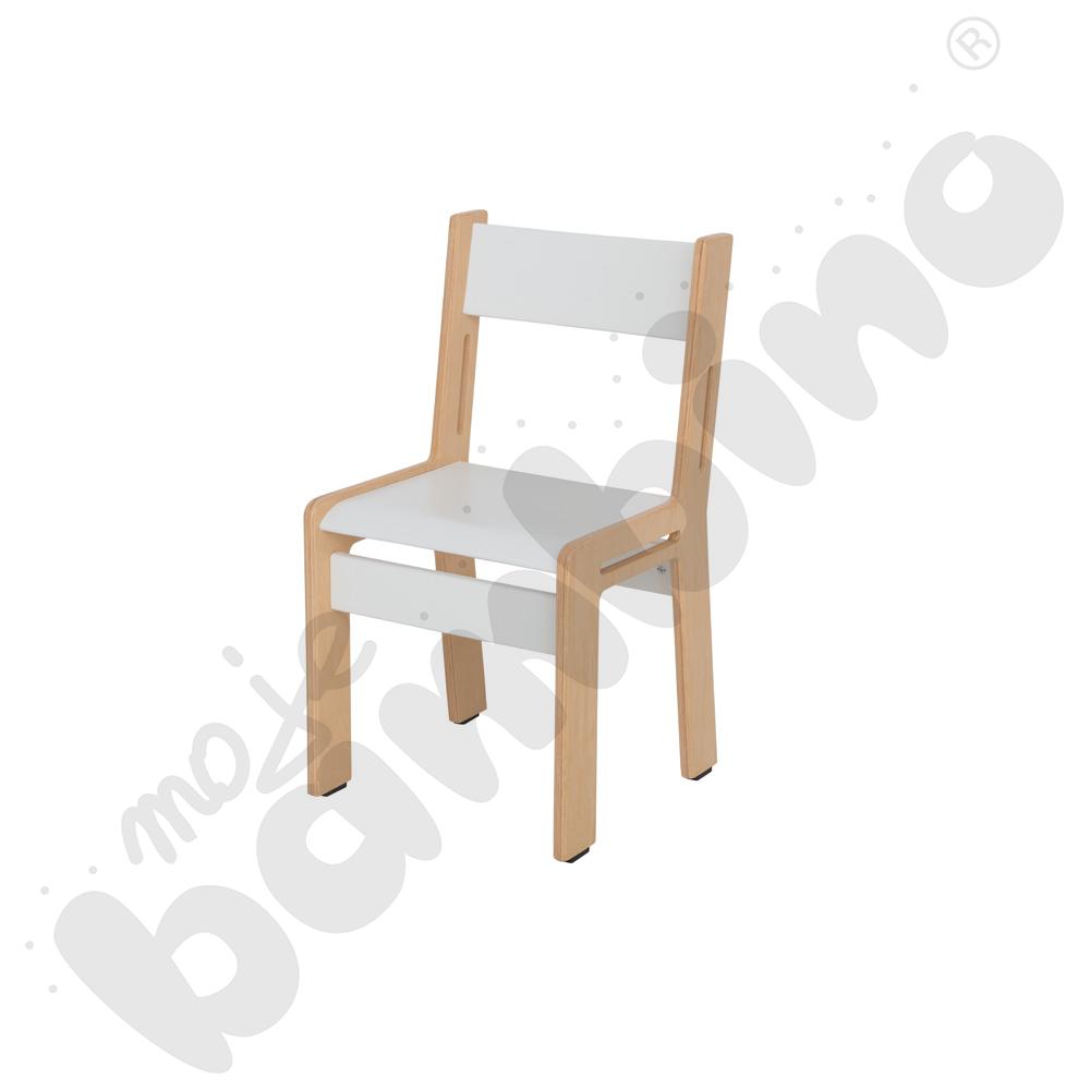 Białe krzesło NEA 35