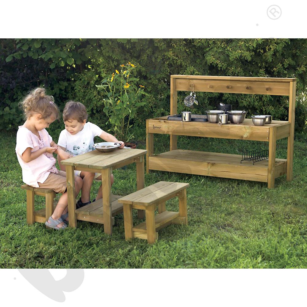 Mini taborecik Terra, z kotwami