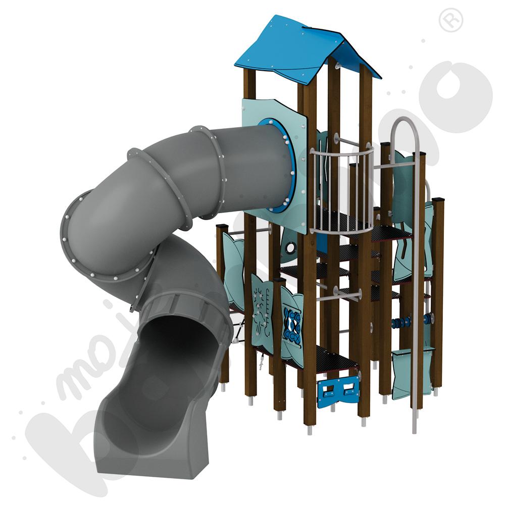 Zestaw Urbi 14, słupy drewniane B