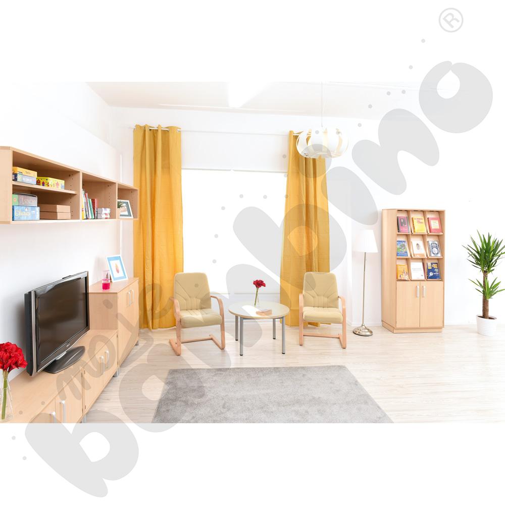 Biblioteczka Flexi ze schowkami Biblioteczka Flexi ze schowkami