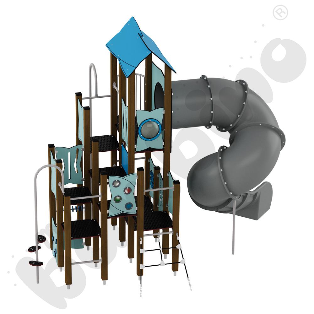 Zestaw Urbi 14, słupy drewniane B