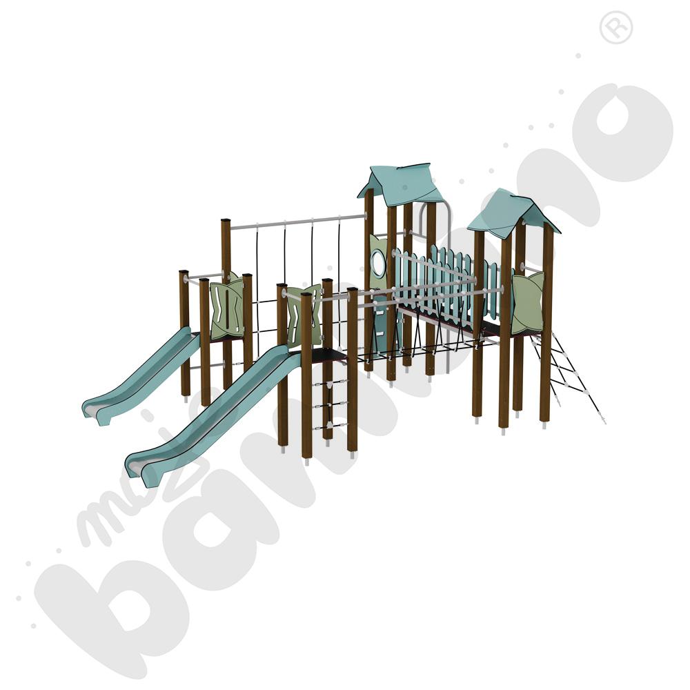 Zestaw Urbi 9, słupy drewniane C