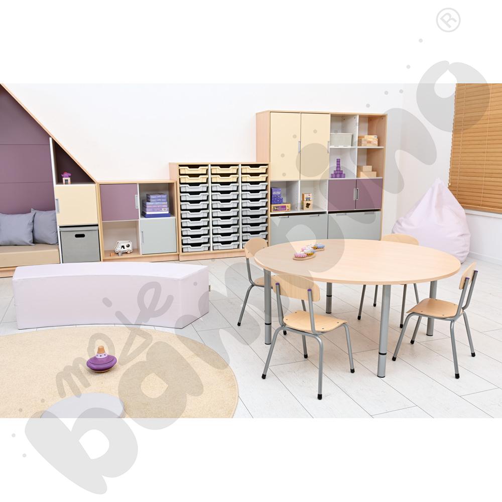 Krzesełko Bambino 2 aluminum