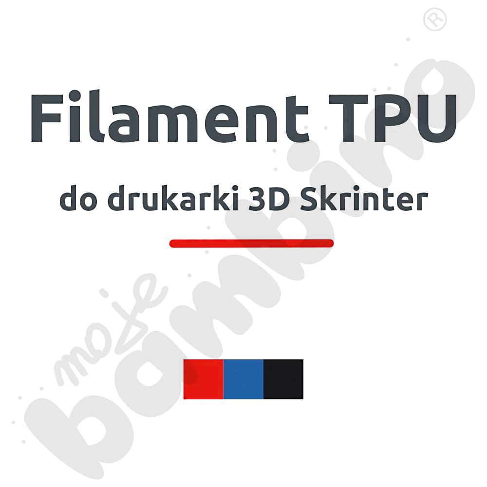 Filament TPU do drukarki 3D Skrinter - czerwony