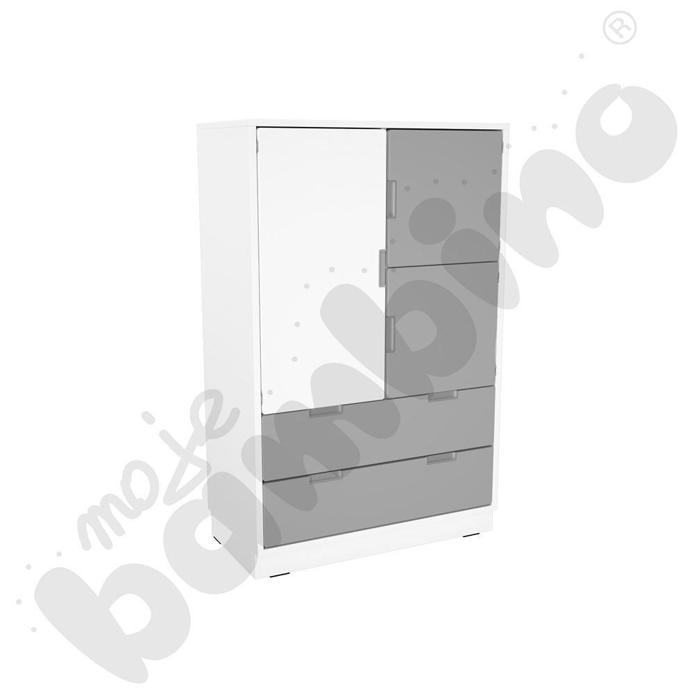 Quadro - zestaw 236, biała skrzynia