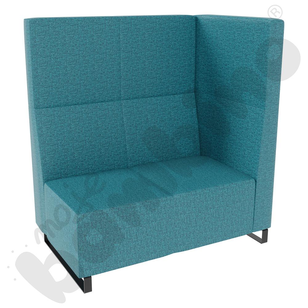 Sofa Universum 2-os. wys. 133 cm, bok średni lewy, tkanina RO22