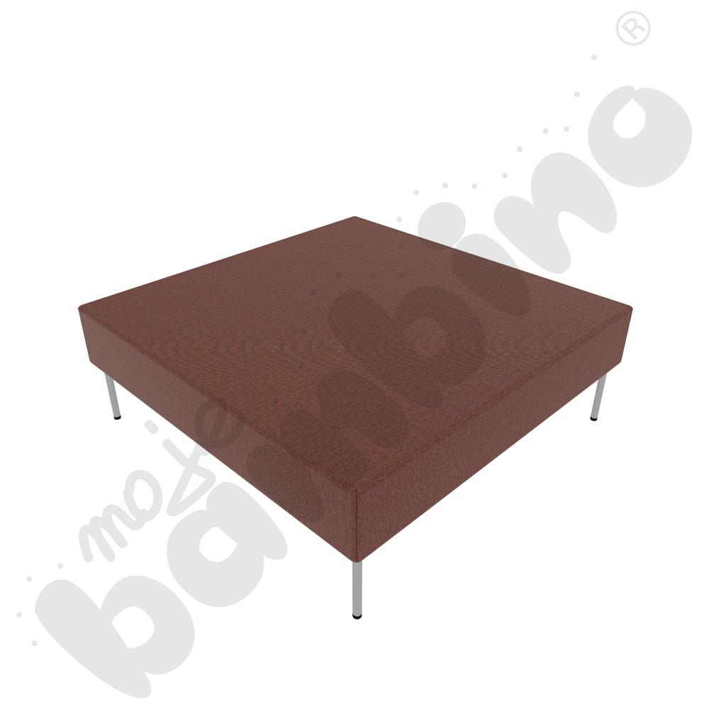 Pufa Versa 120x120 cm z filcowymi stopkami, stelaż jasnoszary, tkanina RO06