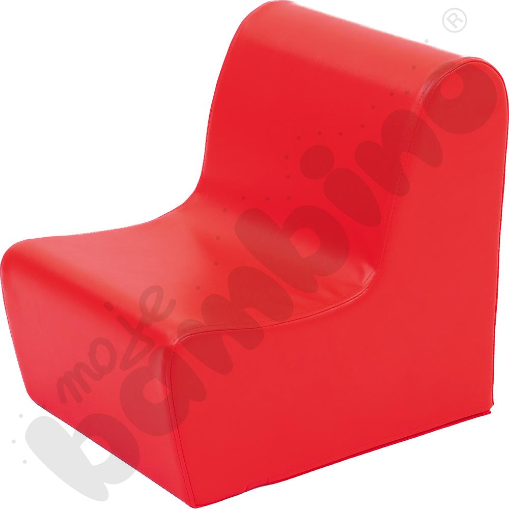 Mały fotelik czerwony