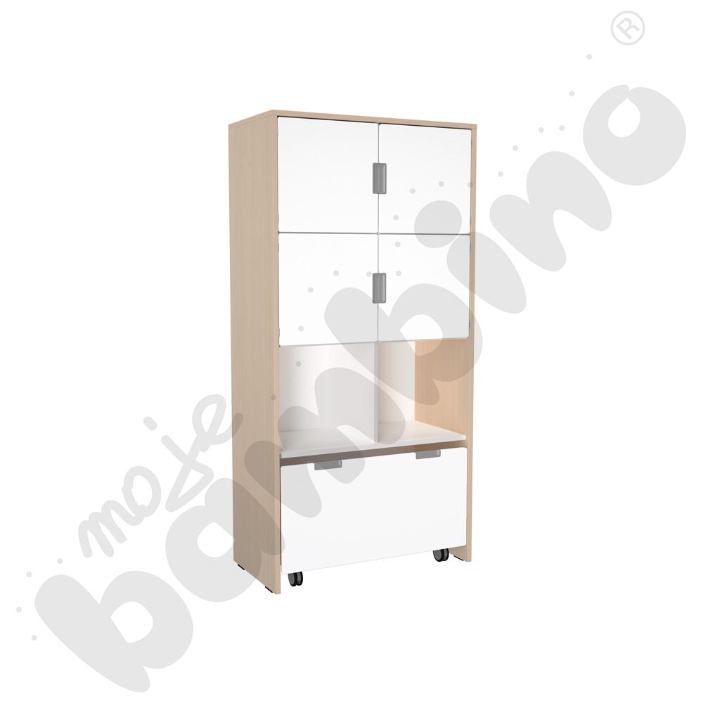 Quadro - zestaw 244, skrzynia klon jasny