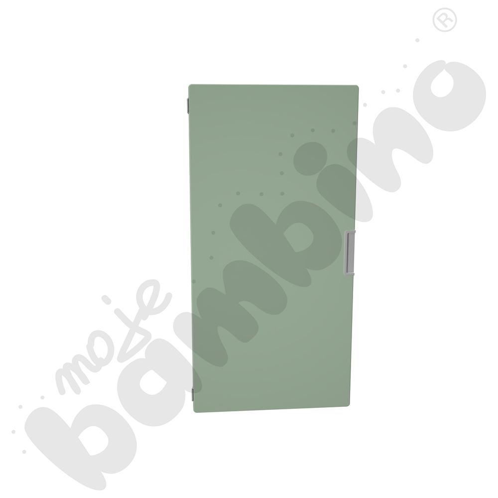 Quadro - drzwiczki średnie 90, cichy domyk - oliwkowe