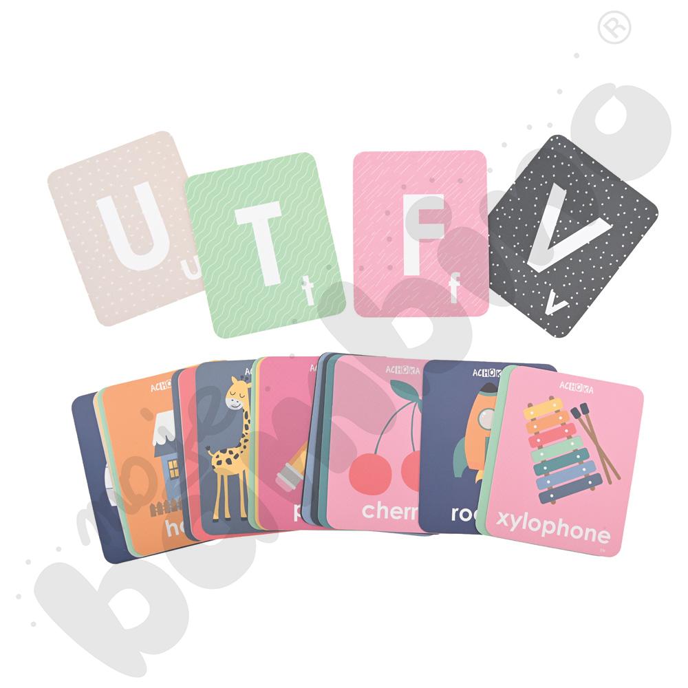 LOGI miniBot - alfabet - w języku angielskim