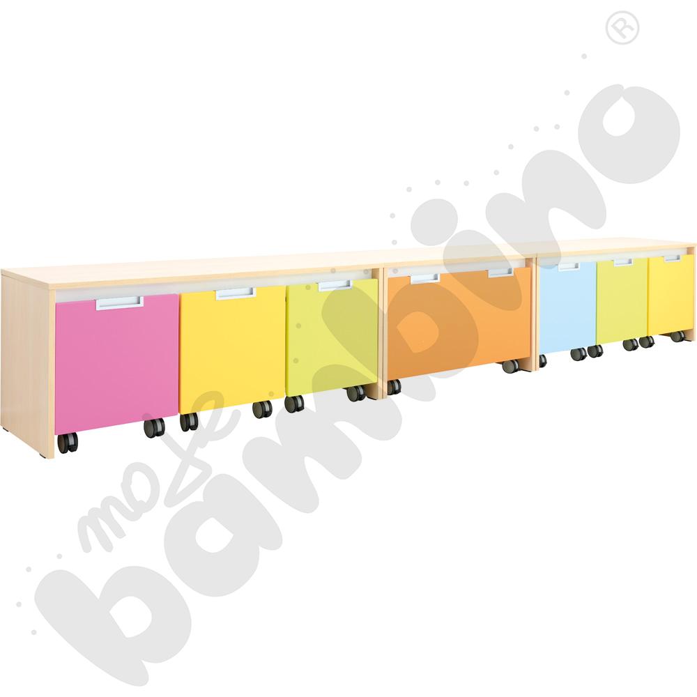 Quadro - zestaw 110, skrzynia klon jasny