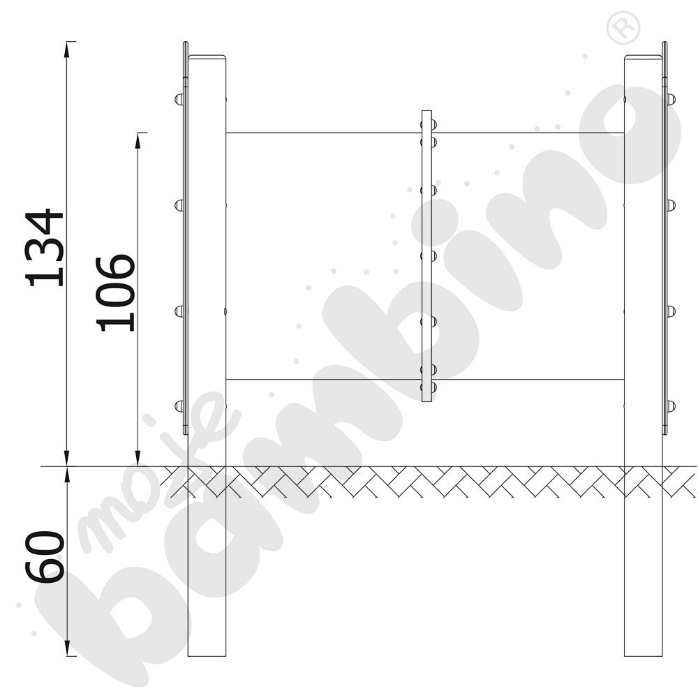 Robinio - pomost tunelowy
