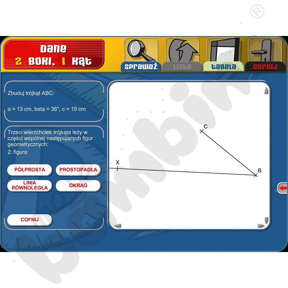 Didakta - Geometria 1 - Zadania konstrukcyjne 