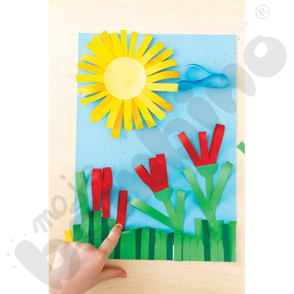 Papierowe paski kreatywne, 1-2 x 35 cm Papierowe paski kreatywne, 1-2 x 35 cm