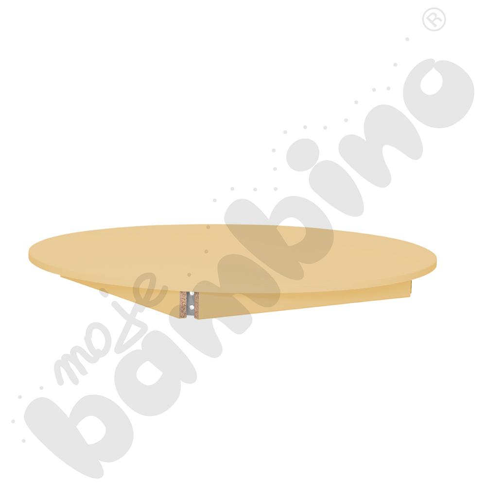 Blat Pascal okrągły śr. 100 żółty Blat Pascal okrągły śr. 100 żółty