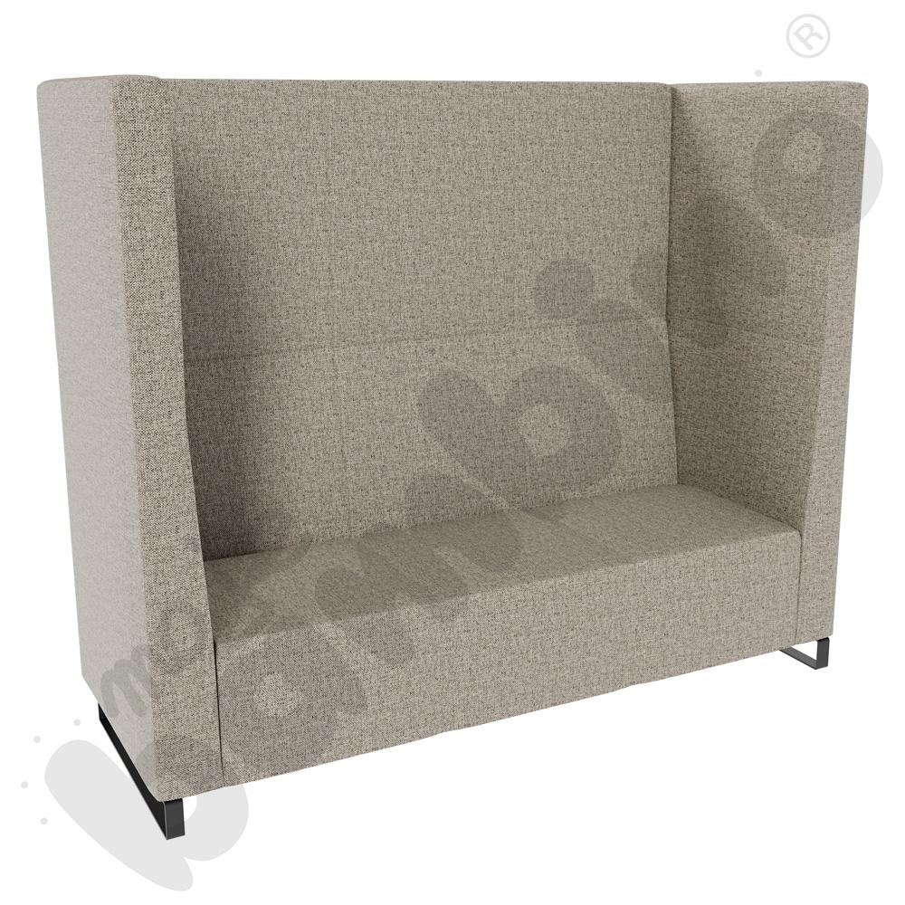 Sofa Universum 3-os. wys. 163 cm, 2 boki wysokie, tkanina RO37