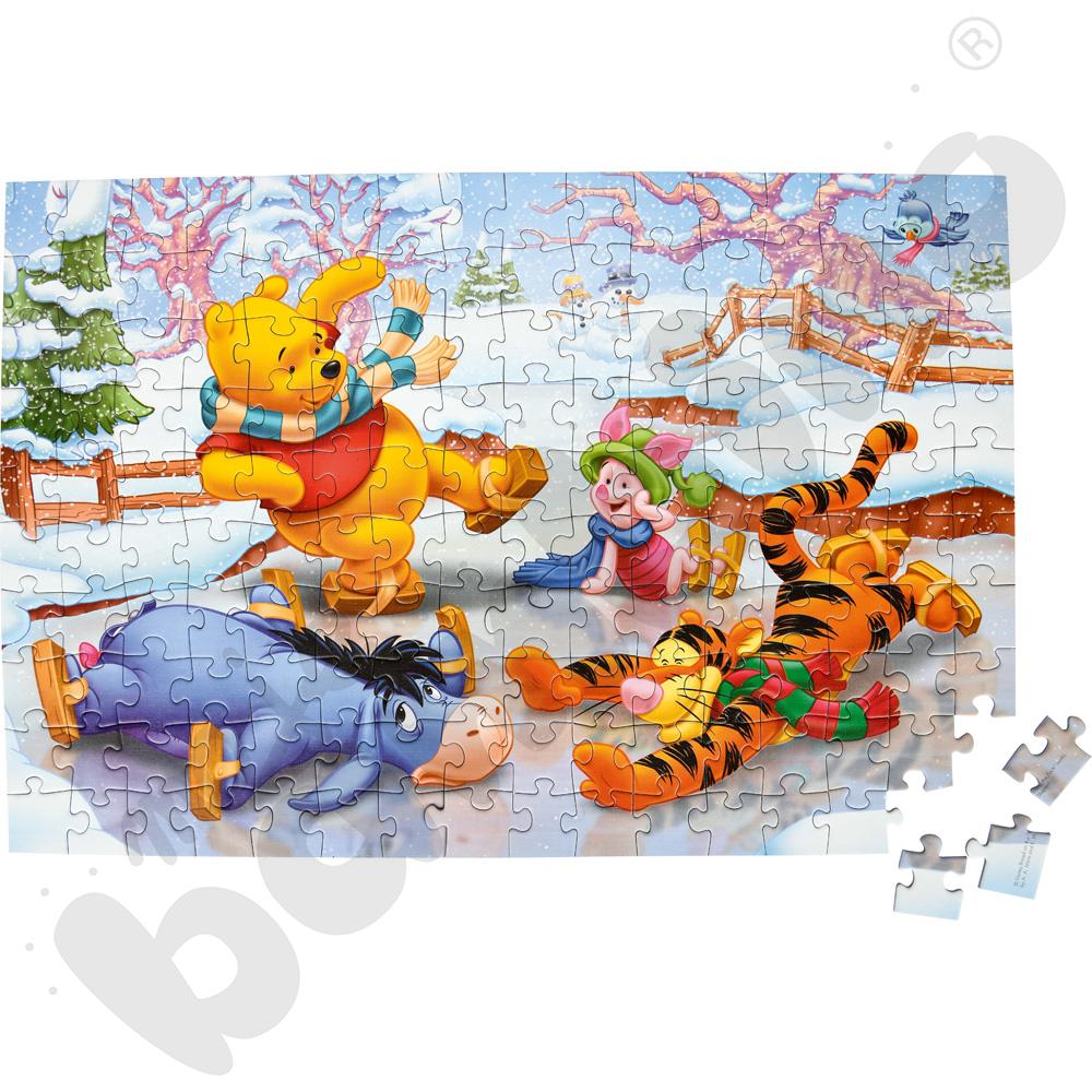 Puzzle Kubuś Puchatek - Zima, 160 elem.