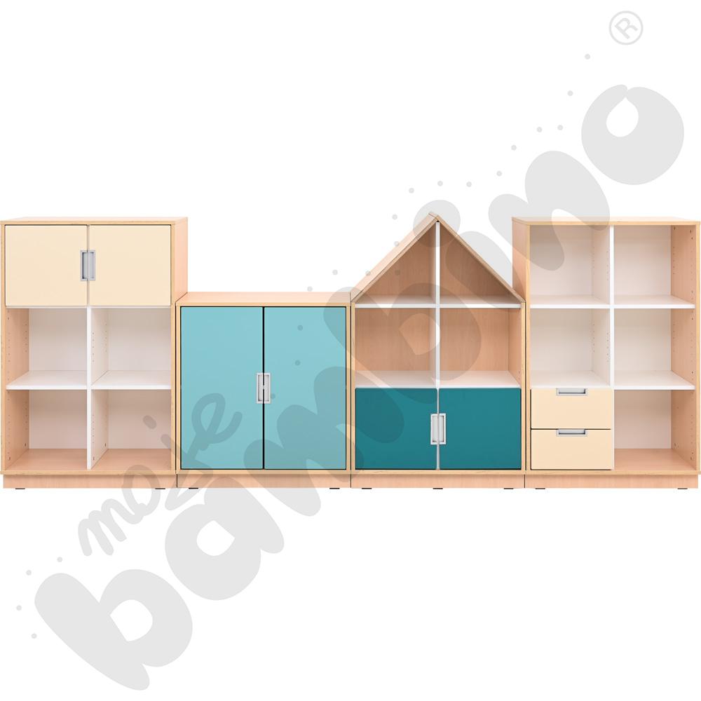 Quadro - zestaw 273 - skrzynia klon jasny