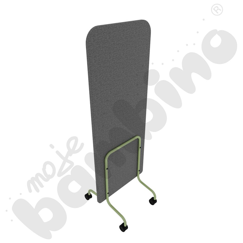 Parawan Versa 60x170 cm z kółkami na miękką powierzchnię, stelaż oliwkowy, tkanina RO39 Parawan Versa 60x170 cm z kółkami na miękką powierzchnię, stelaż oliwkowy, tkanina RO39