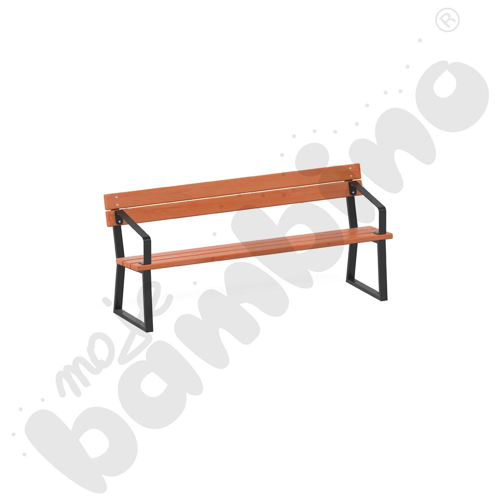 Ławka profilowa z podłokietinkiem