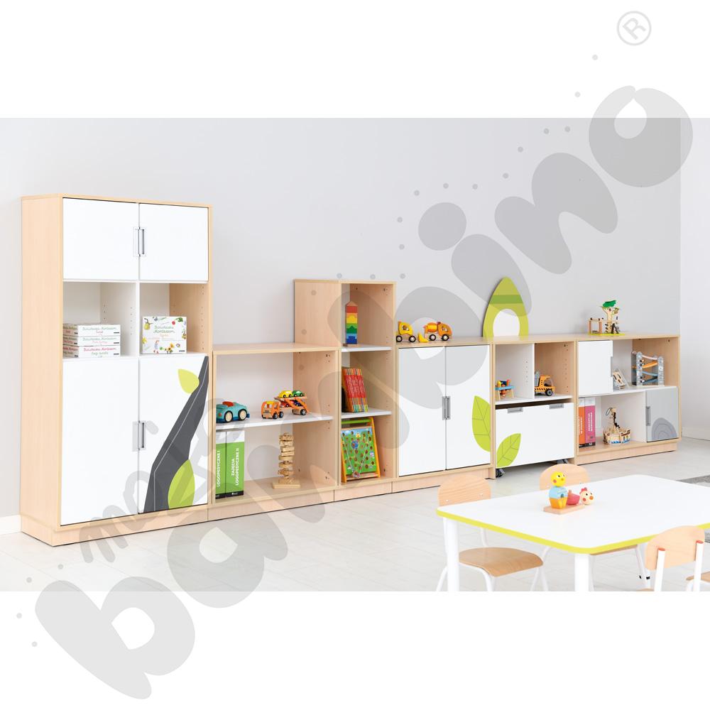 Quadro - zestaw Flora 90 st., cichy domyk, klonowa skrzynia