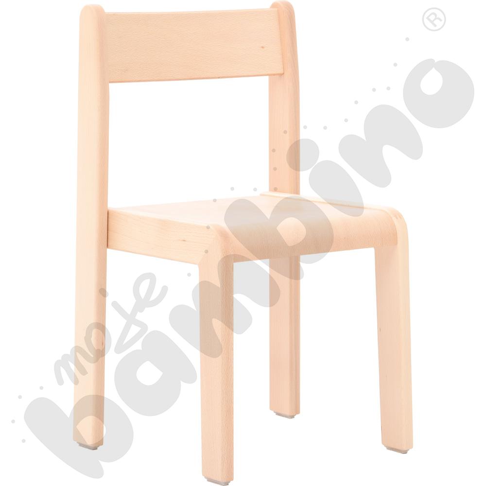 Krzesło Olek ze stopką filcową, rozm. 4 - buk