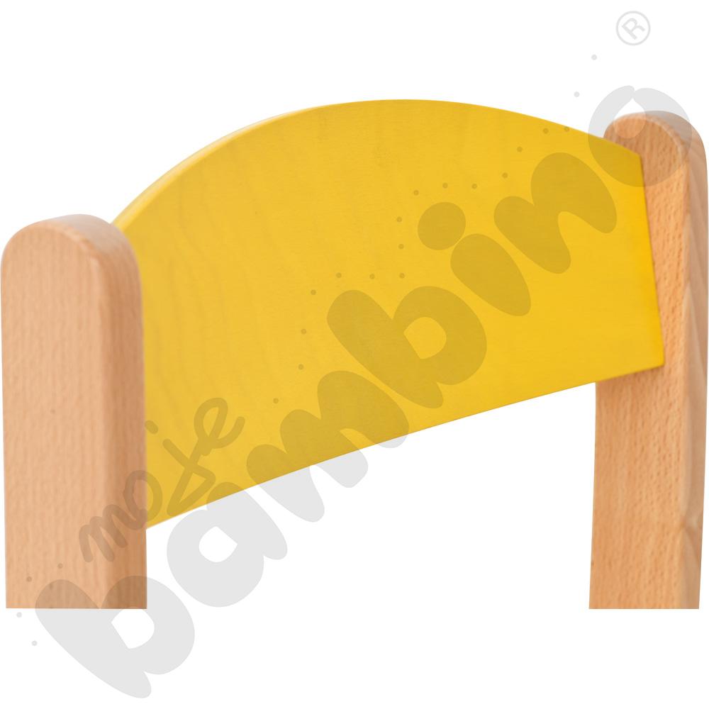 Krzesło Filipek PASTEL żółte, rozm. 3
