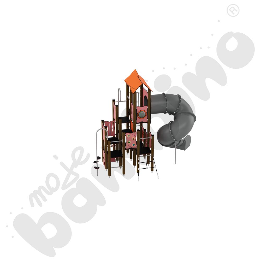 Zestaw Urbi 14, słupy drewniane A