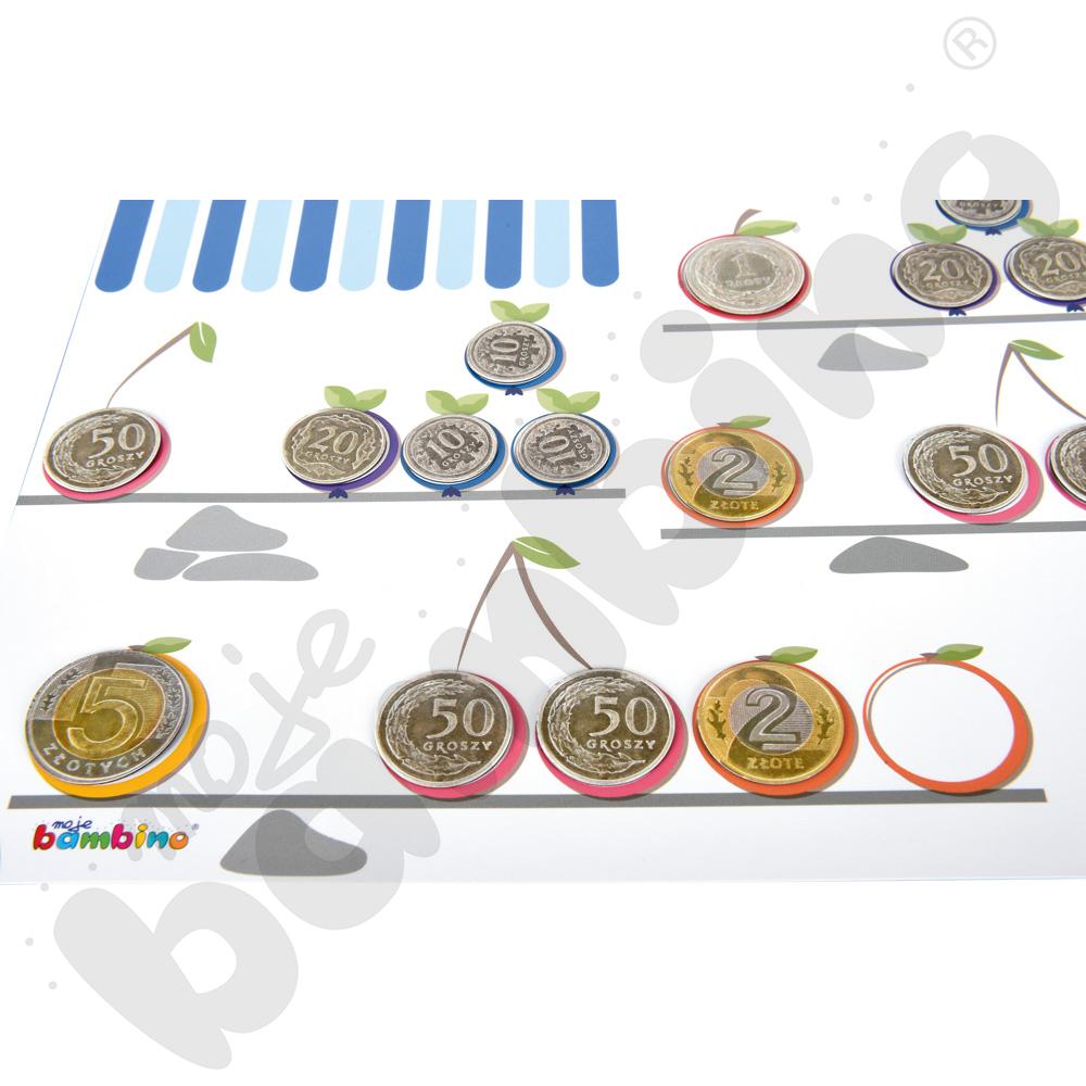 Karty pracy do zestawu magnetycznych pieniędzy Karty pracy do zestawu magnetycznych pieniędzy