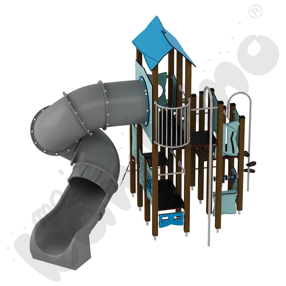 Zestaw Urbi 14, słupy drewniane B