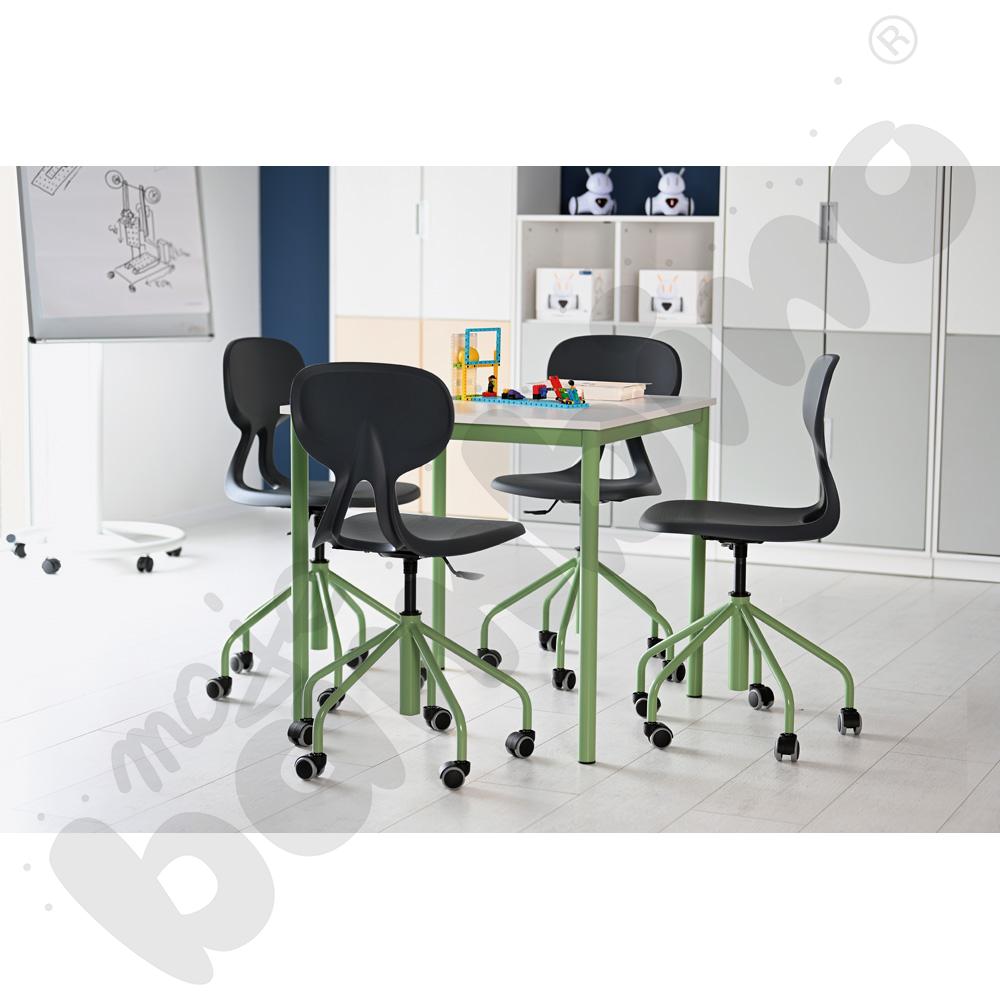 Krzesło obrotowe Piano - szaro-oliwkowe Krzesło obrotowe Piano - szaro-oliwkowe