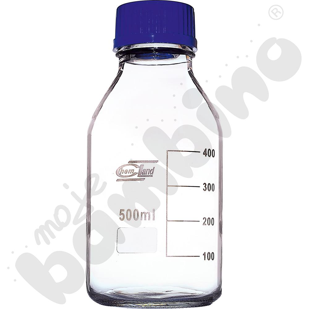 Butelka na roztwory szklana 500 ml