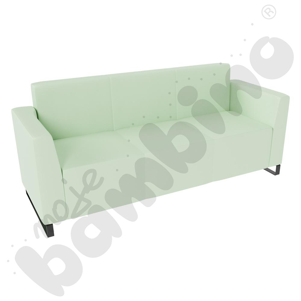 Sofa Universum 3-os. wys. 82 cm, 2 boki niskie, tkanina MT16