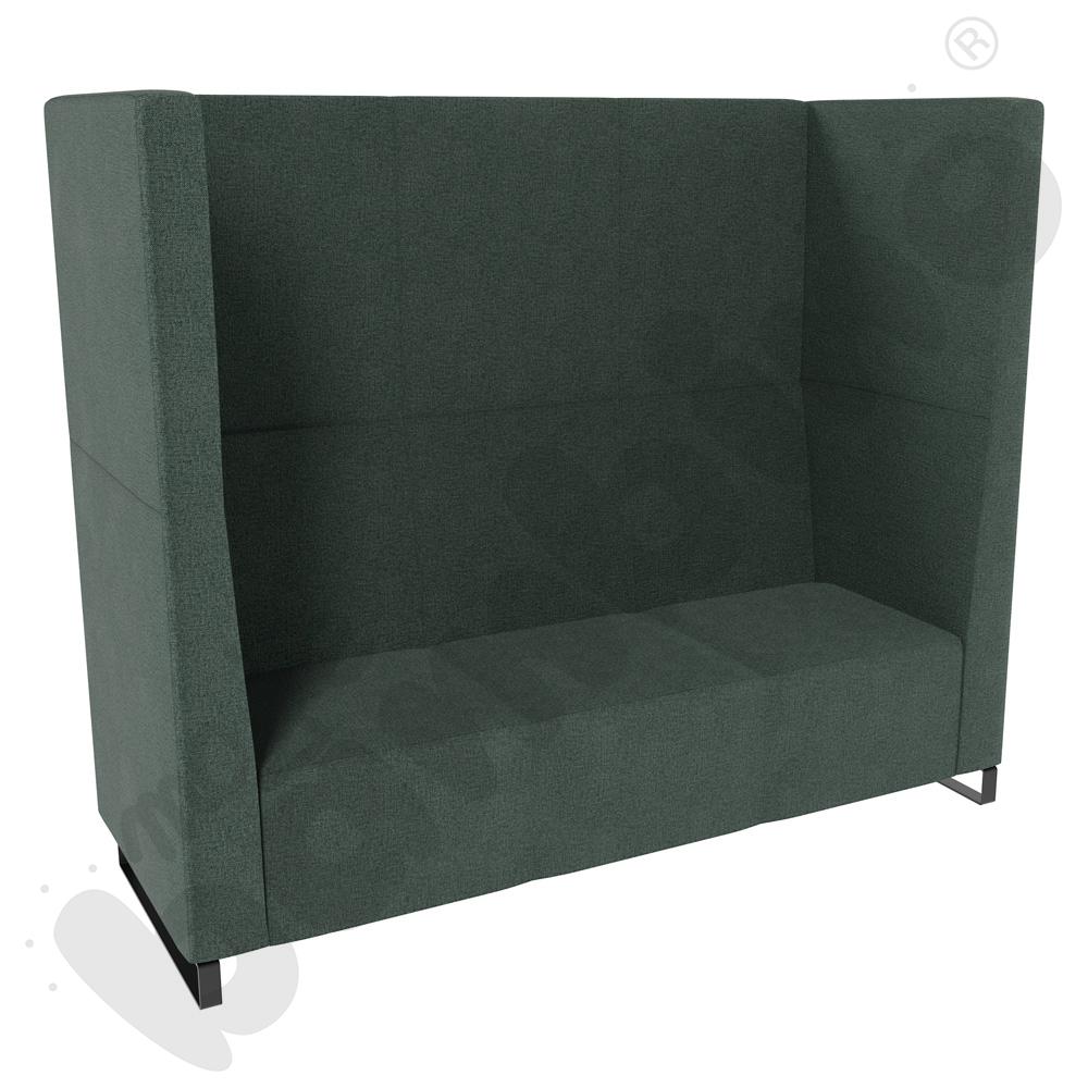 Sofa Universum 3-os. wys. 163 cm, 2 boki wysokie, tkanina KG01