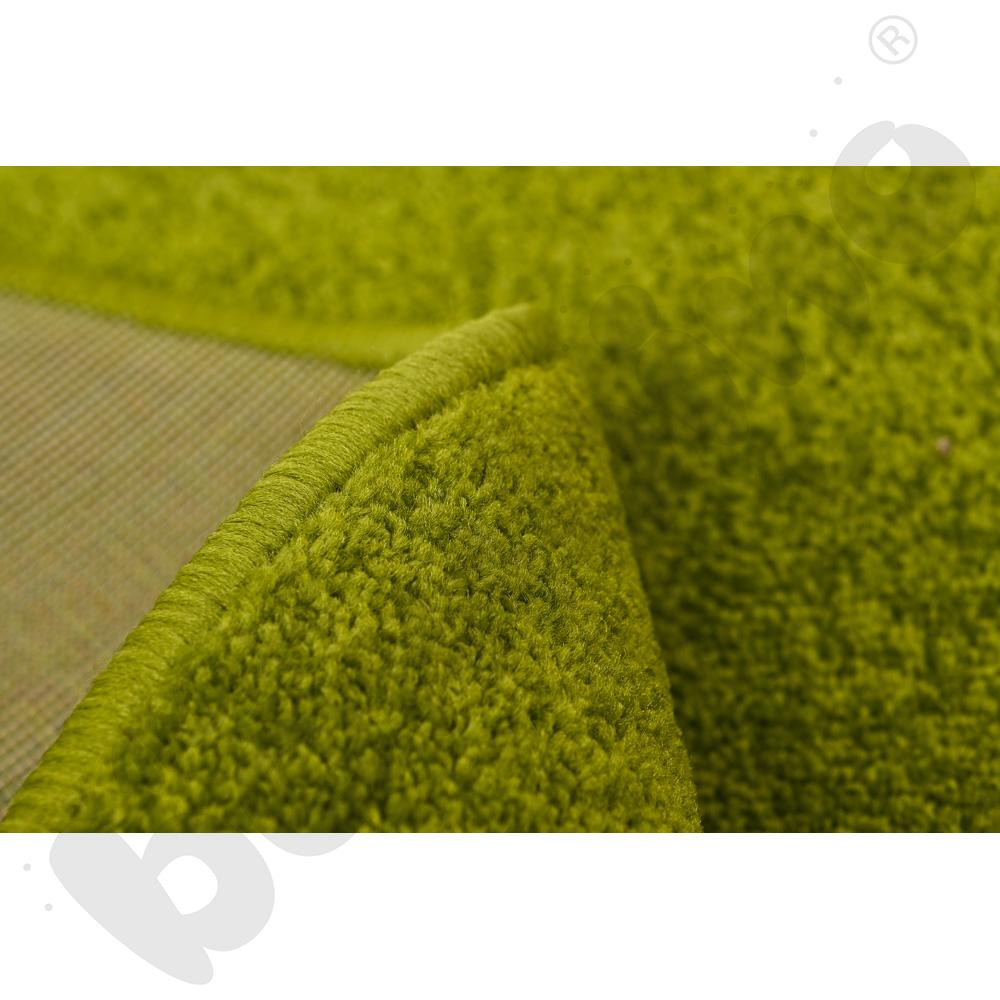Dywan jednokolorowy - zielony 4 x 5 m