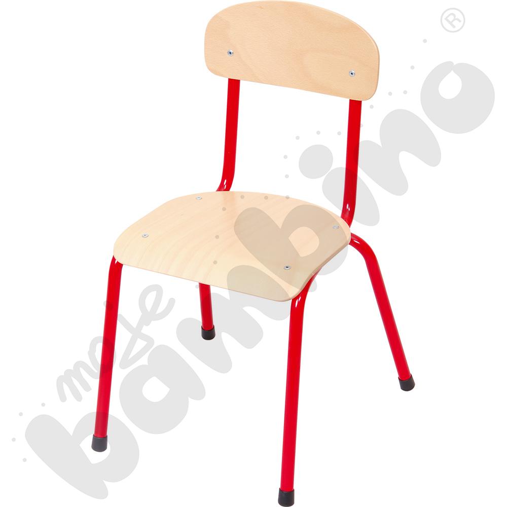 Krzesło Bambino rozm. 4 czerwone