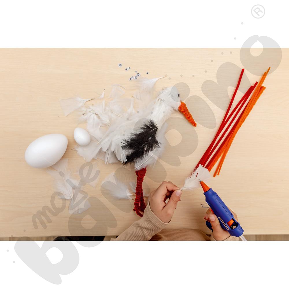 Druciki kreatywne 0,4 x 30, 100 szt. - pomarańczowe