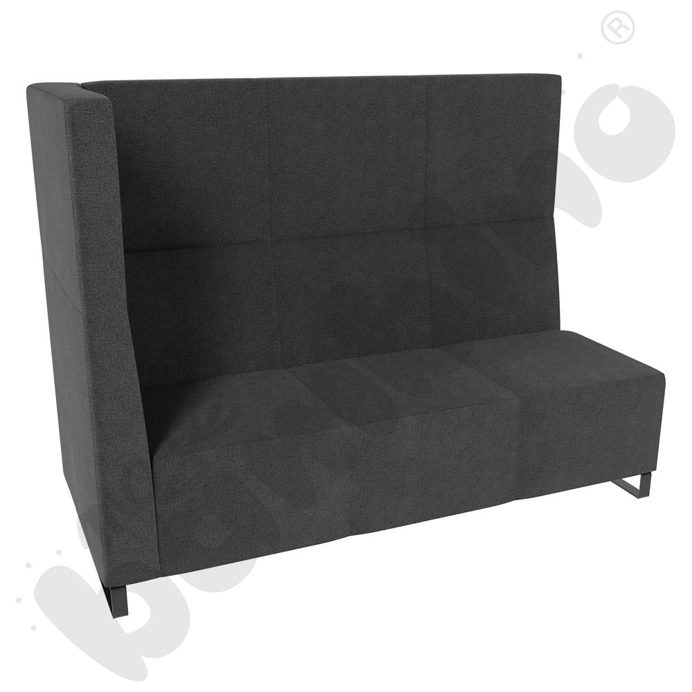 Sofa Universum 3-os. wys. 133 cm, bok średni prawy, tkanina KG37