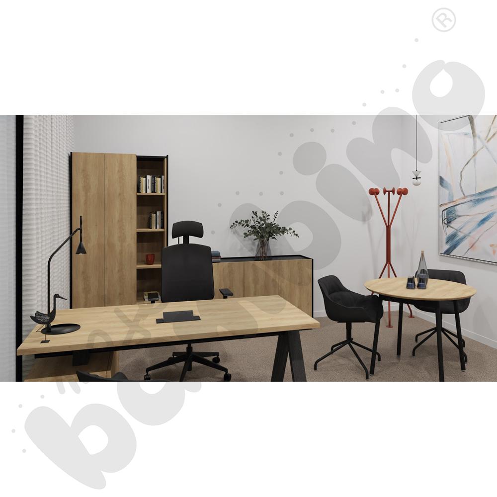 Stół Unit - blat dąb naturalny fornir Stół Unit - blat dąb naturalny fornir