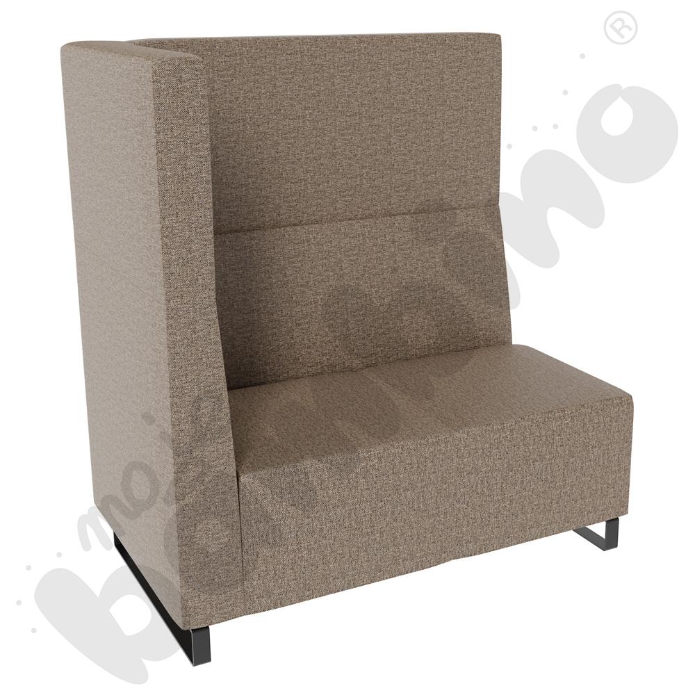 Sofa Universum 2-os. wys. 133 cm, bok średni lewy, tkanina RO36