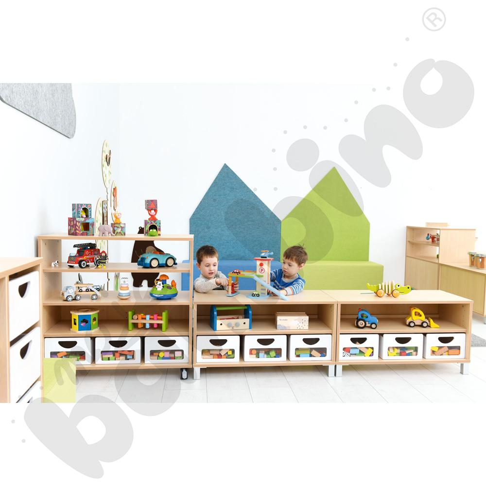 Szafka Flexi M z 1 półką na nóżkach