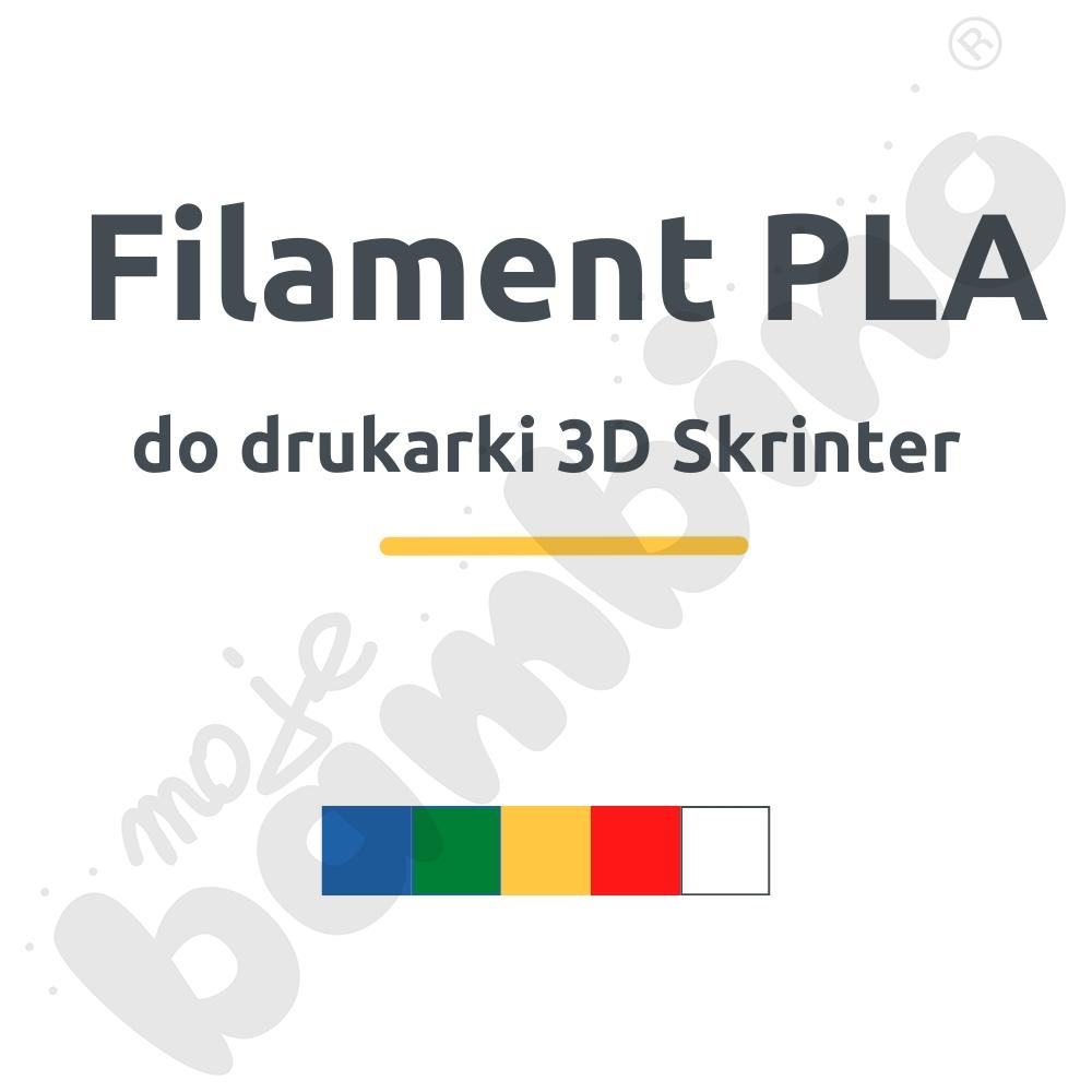 Filament PLA do drukarki 3D Skrinter - żółty