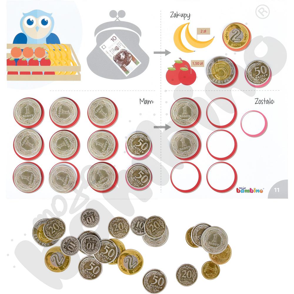 Karty pracy do zestawu magnetycznych pieniędzy Karty pracy do zestawu magnetycznych pieniędzy