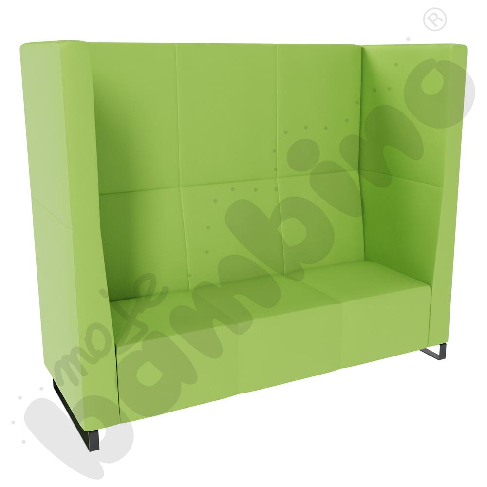 Sofa Universum 3-os. wys. 163 cm, 2 boki wysokie, tkanina MT14