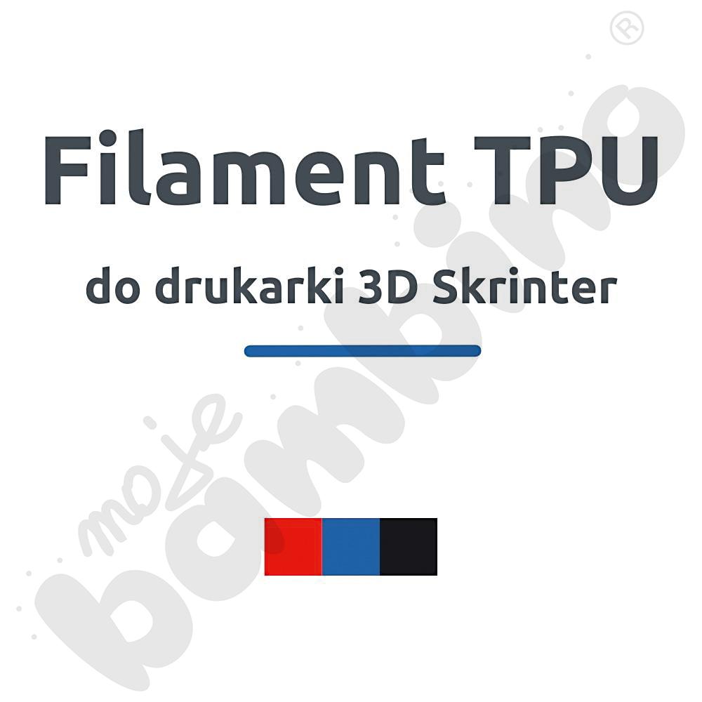 Filament TPU do drukarki 3D Skrinter - niebieski